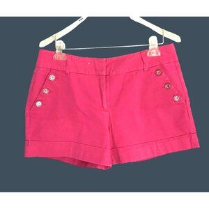 7TH AVENUE- WOMENS PINK POCKETS SHORTS SIZE 10